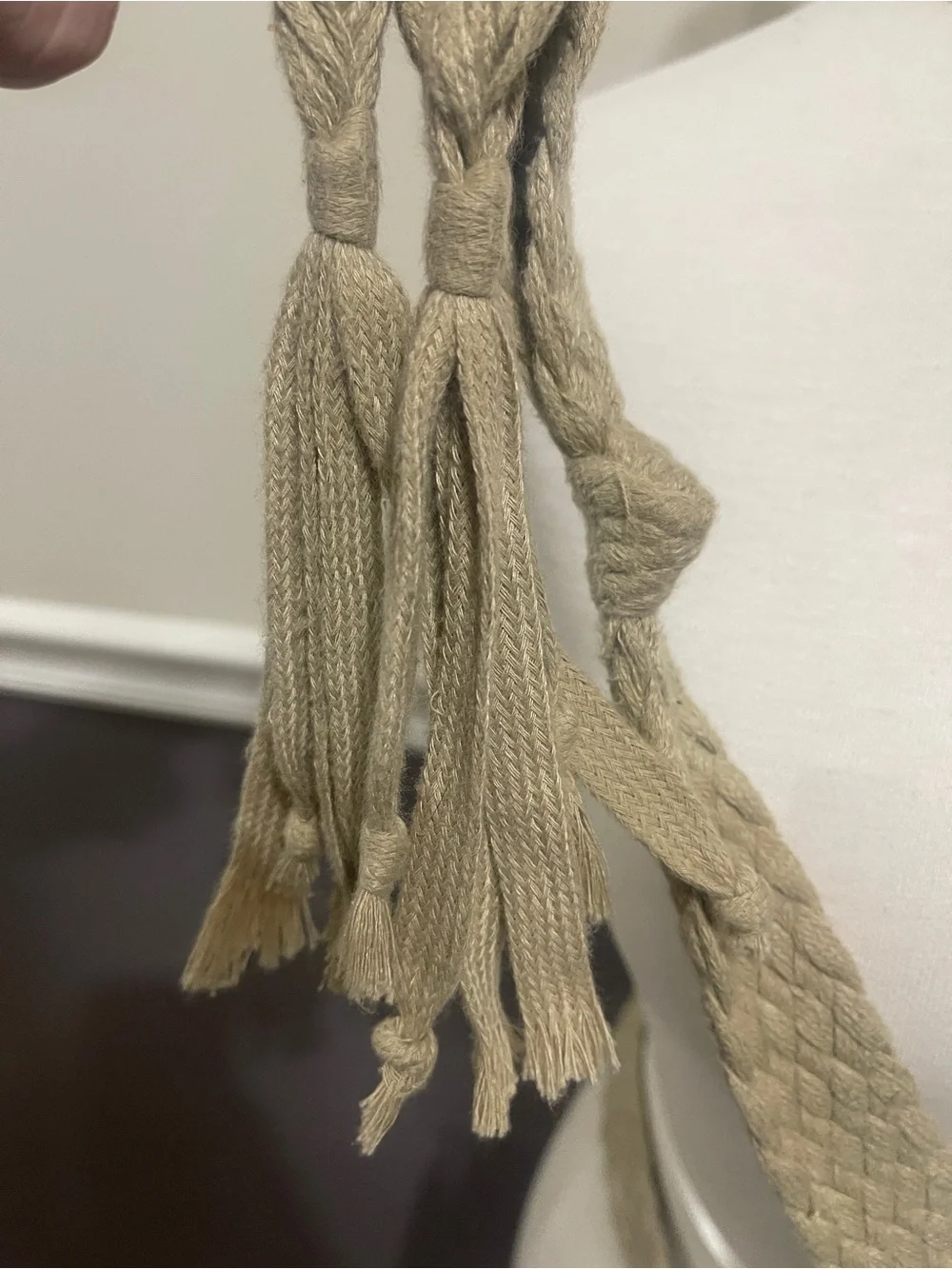 Soft Braided Tassel Woven Waist Belt